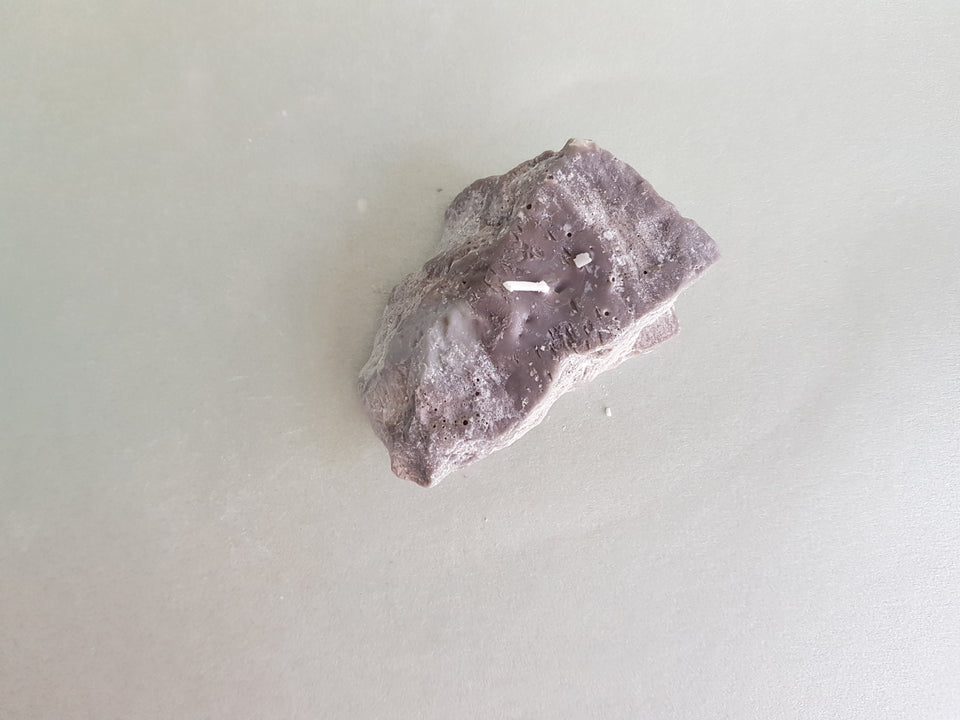 Teelicht in Steinform grau